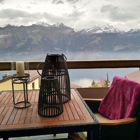 Swiss Seeblick Apartment Mit Hotelanbindung Beatenberg Exterior photo