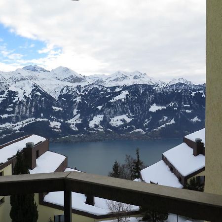 Swiss Seeblick Apartment Mit Hotelanbindung Beatenberg Exterior photo